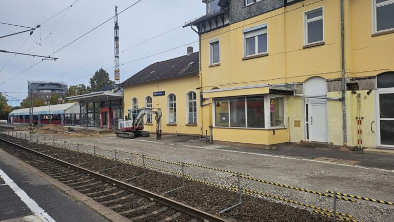Sanierung des Bahnhofs: Gute Sache, auch wenn es nervt